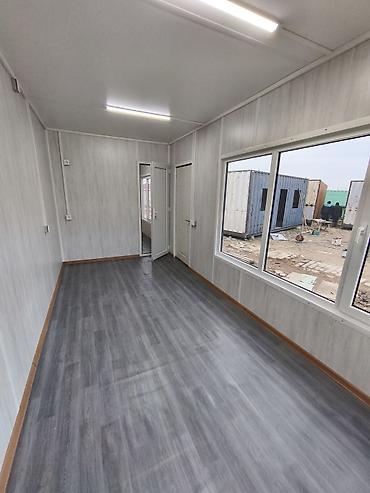 Konteynerlər: Metal karkaslı konteyner ev/ofis - Ölçü: təxmini 40 ft uzunluqlu — 6