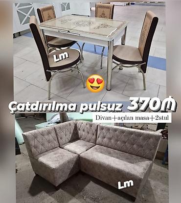 açılan stollar: Yeni, Künc divan, Mətbəx üçün, Qonaq otağı üçün, Açılan — 1