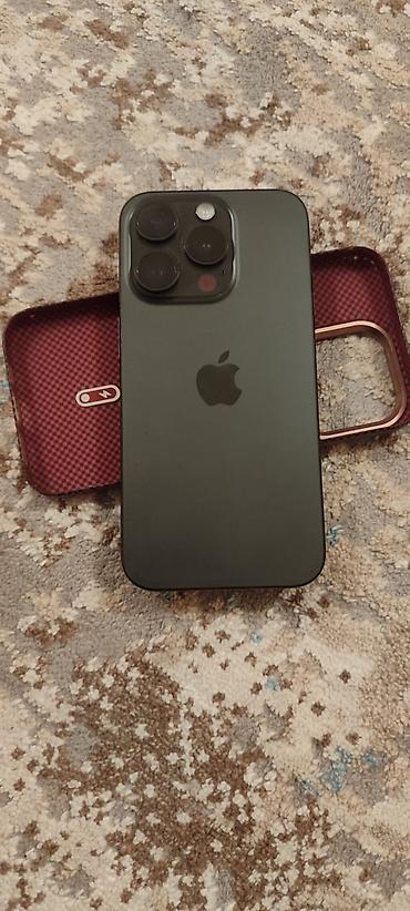Мобильные телефоны и аксессуары: IPhone 15 Pro, Б/у, 256 ГБ, Black Titanium, Чехол, 83 % — 3