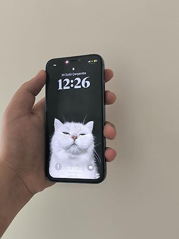 iphone yigilma: IPhone X, 64 GB, Black Titanium, Zəmanət, Simsiz şarj, Face ID — 2