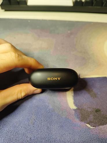 micro qulaq: İşlənmiş Simsiz (Bluetooth) Qulaqcıqlar, Sony, rəng - Qara — 1