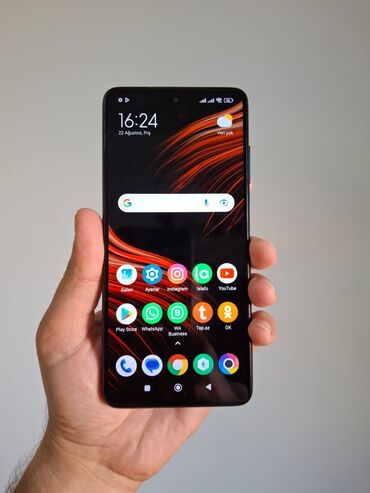 qədim telefon: Poco X3 Pro, 256 GB, rəng - Göy