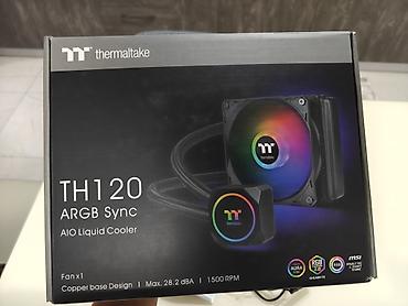 Стол компьютерлери жана комлектөөчүлөр: Thermaltake TH120 ARGB Sync — система жидкостного охлаждения Продам — 2