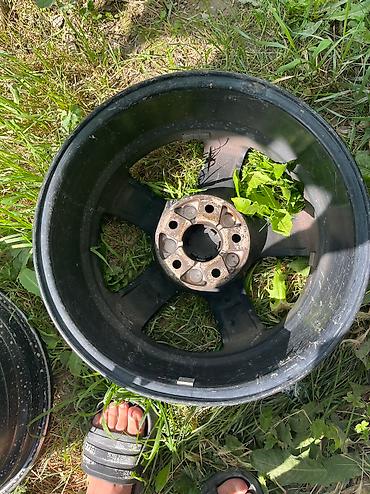 Диски: Литые Диски R 16 Mercedes-Benz, Комплект, отверстий - 5, Б/у — 7