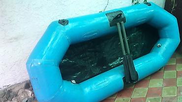 Лодки и комплектующие: Лодка, Гребная, Резина, Б/у — 4