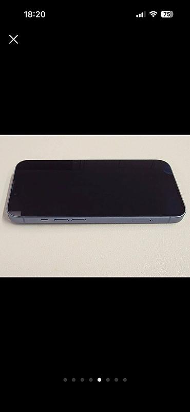 Apple iPhone: IPhone 14, Б/у, 128 ГБ, Белый, Зарядное устройство, Защитное стекло, Чехол, 82 % — 11