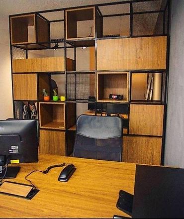 postamenti: POLICE PREGRADNI ZID | Izrada nameštaja po meri Drvo& metal — 9