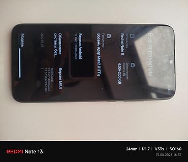 Redmi: Redmi, Redmi Note 8, Б/у, 128 ГБ, цвет - Черный, 2 SIM — 6