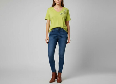 c a topy damskie: T-shirt damski, rozmiar M