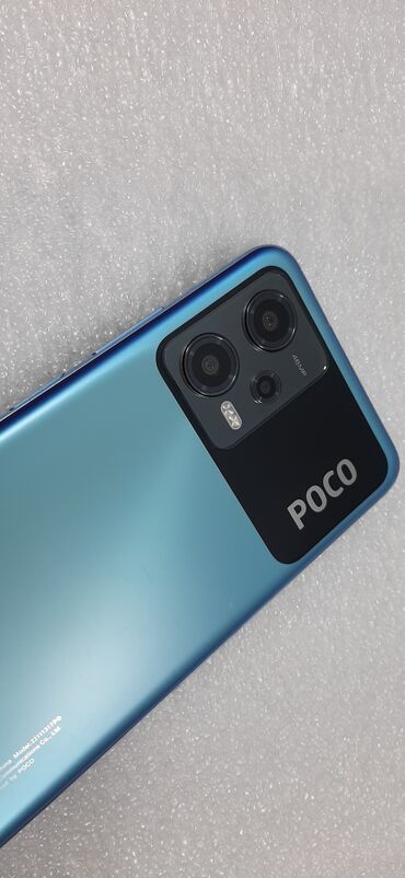 Poco: Poco X5 5G, Б/у, 256 ГБ, цвет - Голубой, 2 SIM