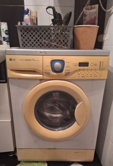 стиралный машинка пол автомат: Стиральная машина LG, Б/у, Автомат, До 5 кг, Компактная