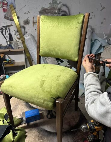 Ремонт, реставрация мебели: Перетяжка материала Реставрация мягкой мебели Замена поролона — 5
