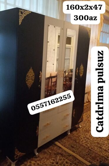 Dolablar: Yeni, Açılan, 4 qapılı Düz dolab, Dolab-asılqan, Türkiyə -da lalafo.az — 14 Dolablar: Yeni, Açılan, 4 qapılı Düz dolab, Dolab-asılqan, Türkiyə — 14