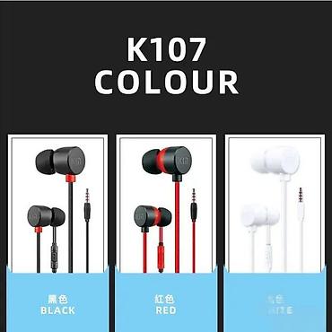Slušalice: Slusalice sa mikrofonom K-107 NOVO. Opis proizvoda: Kin handsfree — 4