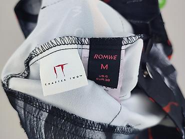 dungarees: Romwe, Ogrodniczki damskie, rozmiar M — 4