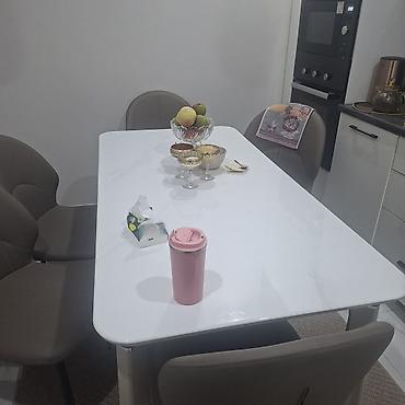 Оңдоп-түзөө жана курулуш: Ашкана үстөлү жана отургуч, Колдонулган, түсү - Ак — 5