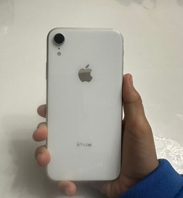 монитор компютер: IPhone Xr, Колдонулган, 128 ГБ, Ак, 79 %