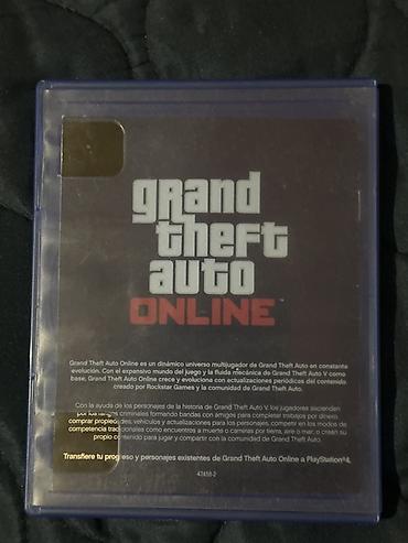 gta 5 online disk: Məhsul: Grand Theft Auto V (PS4 üçün disk versiyası) Xüsusiyyətlər — 1