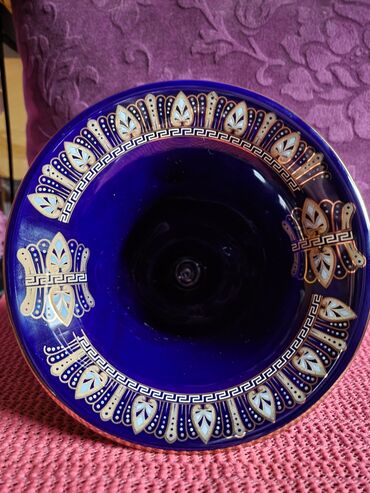 Ostali kućni dekor: Cup,vaza vintaz nov grcki,porcelanski,rucno oslikan 24 kar.zlatom — 14