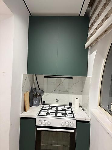 silver kitchen: Кухонный гарнитур, Новый, В рассрочку, цвет - Зеленый, Бесплатная доставка — 3