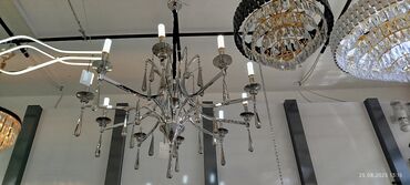 Çılçıraq, 10 və daha çox lampa, Metal