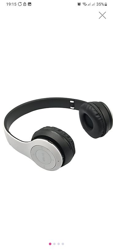 Səsgücləndiricilər, qulaqlıqlar və mikrofonlar: Məhsul: P47 Wireless qulaqcıq - Bağlantı: Bluetooth (4.1+EDR yazısı — 30