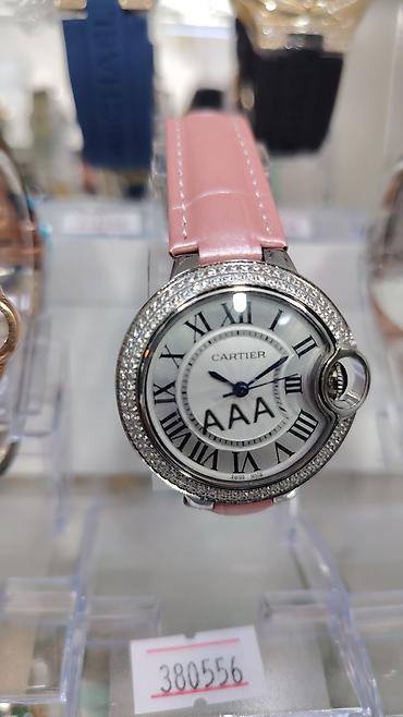 lv saat: Cartier Ballon Bleu üslubunda zərif qadın saatları - Korpus: parlaq — 4