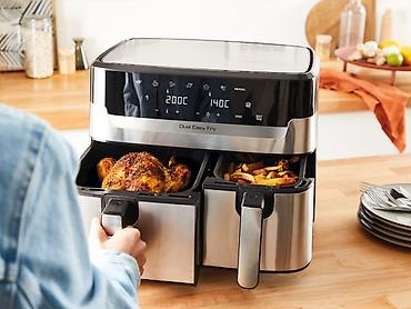 Mətbəx texnikası: Aerofritür Tefal Easy Fry Dual Basket 1510002423 - Brend: Tefal — 2