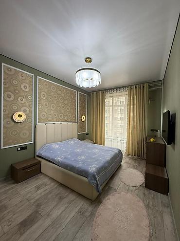 квартира село восток: 3 комнаты, 74 м², Асанбай мкр Элитка, 4 этаж, Евроремонт — 7