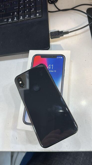 ipona x: IPhone X, 64 ГБ, Черный, Face ID