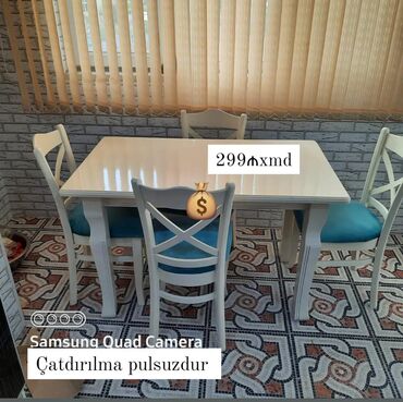 Çarpayılar: Yeni, 4 stul