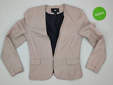 bezowe: H&M, Marynarka damska, rozmiar XS — 2