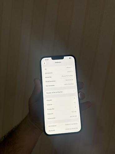 dubay 14 pro max: IPhone 13 Pro Max, 512 GB, Gümüşü — 2