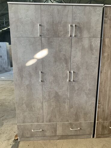 Шкафы для одежды: Шкаф для одежды, Новый, Прямой, ЛДСП — 4