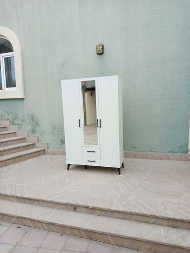 Dolablar: Yeni, Açılan, 3 qapılı Düz dolab, Qarderob, paltar dolabı, Azərbaycan — 2