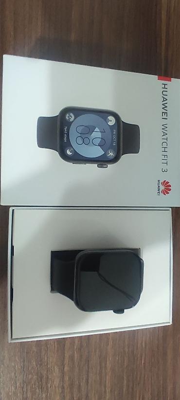 Smart saatlar: HUAWEI Watch Fit 3 – ağıllı saat - Model: SLO-B09 (qutuda qeyd — 4