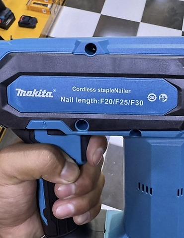 Строительные степлеры: Аккумуляторный степлер/нейлер Makita (беспроводной) - Тип — 2