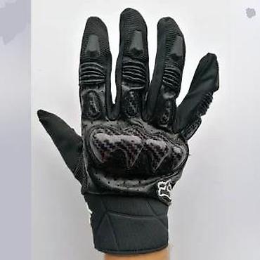 Oprema za bicikliste: Motociklističke zaštitne rukavice – crne, duge - Ojačani štitnici na — 12