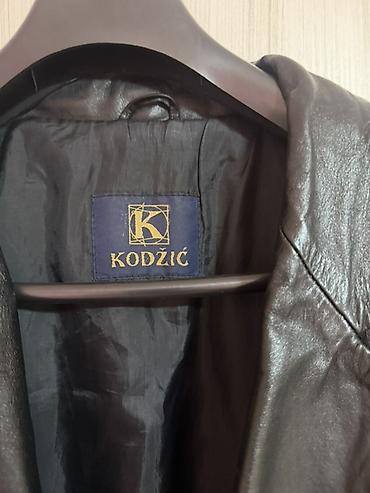 massimo duty: Kožni kaput KODŽIĆ – crni - Materijal: prirodna koža (etiketa — 2