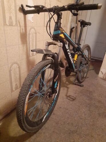 24 velosiped satilir: İşlənmiş Dağ velosipedi Strim, 24", sürətlərin sayı: 7, Ünvandan götürmə