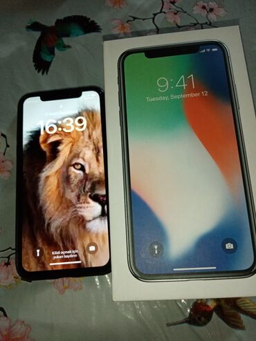 Apple iPhone: IPhone X, 256 GB, Ağ