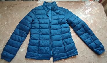 кожа куртка: Женская куртка XS (EU 34), цвет - Синий