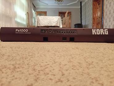 az dili mucru pdf: KORG Pa1000 Professional Arranger sintezator — 2