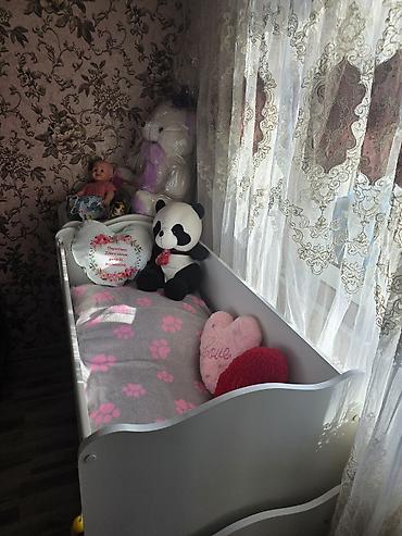 ucuz manej: Uşaq beşiyi – çevrilə bilən model - Material: MDF/Laminit, ağ və açıq — 3