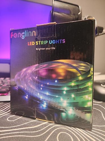 İşıqlandırma: Fenglinn LED Strip Lights – RGB işıqlı lent Pultlurdur və 10 metr — 1