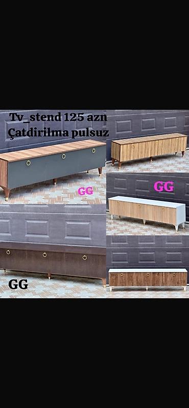 ТВ-стенды: TV stendləri – müasir dizayn, bir neçə rəng və fakturada modellər: - 2 — 3