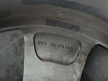 work r18: Литые Диски R 18 Lexus, Комплект, отверстий - 5, Б/у — 9