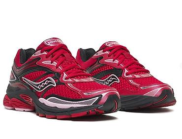 Мужские кроссовки, 42.5, Saucony, Новый, цвет - Красный, Самовывоз, Бесплатная доставка, Платная доставка