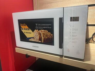 Mikserlər: Mikrodalğalı soba Samsung, Ayrıca dayanan, Mikrodalğalar ilə, rəng - Ağ, Yeni