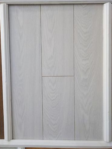 Laminat: Ağ palıd naxışlı MDF/qapı paneli - Rəng: açıq boz-ağ (white oak — 1